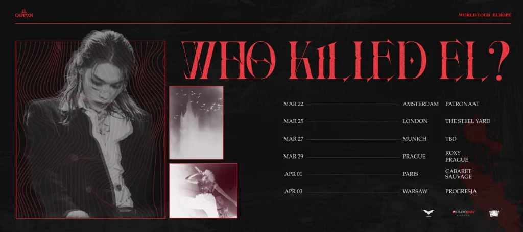 EL CAPITXN bringt „Who killed El?“ 2026 nach Deutschland!