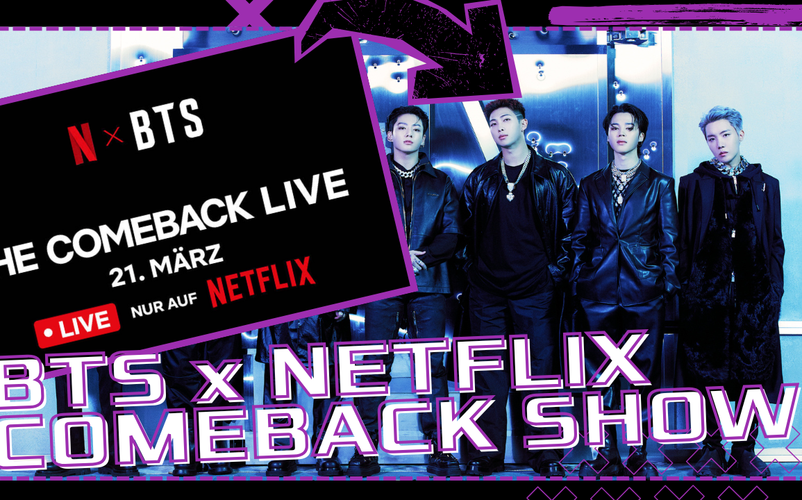 BTS COMEBACK - BTS NETFLIX