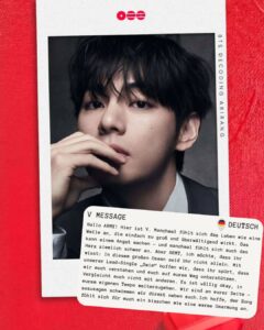 BTS Decoding Arirang - Deutsche Übersetzung