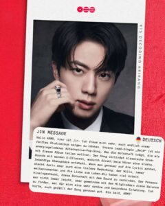 BTS Decoding Arirang - Deutsche Übersetzung