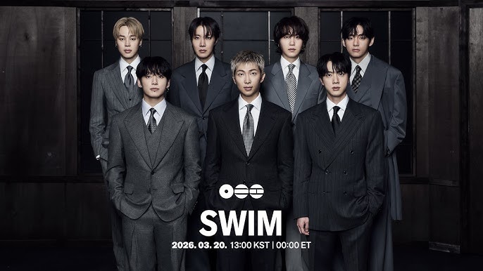 BTS SWIM OUT NOW