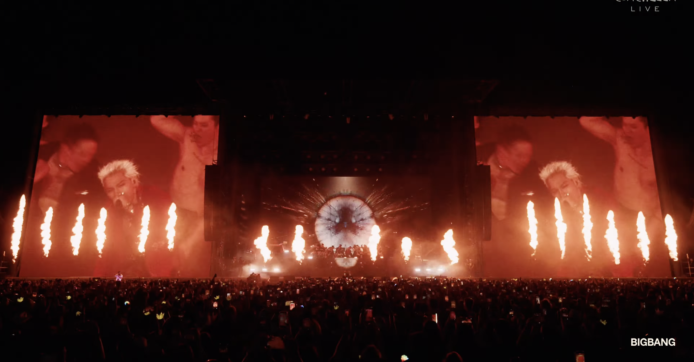 BIGBANG World Tour 2026 Ankündigug auf dem Coachella