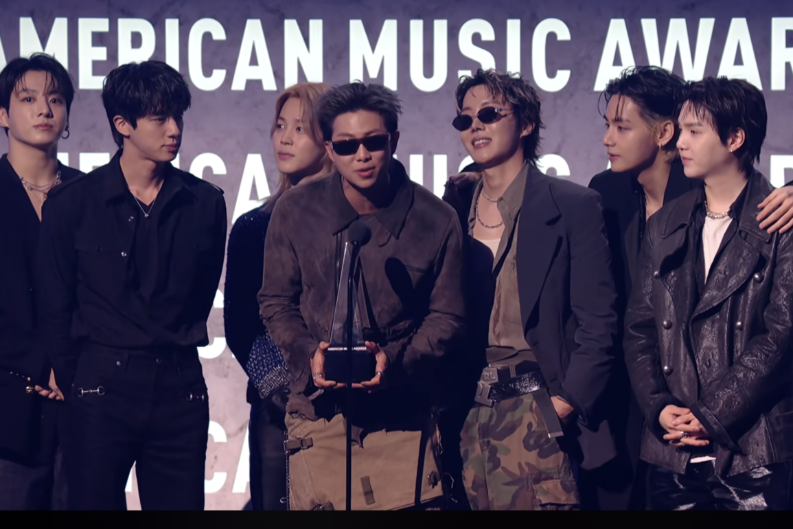BTS gewinnen Best Artis of The Year bei den AMAs