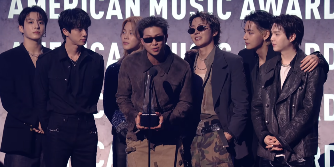 BTS gewinnen Best Artis of The Year bei den AMAs