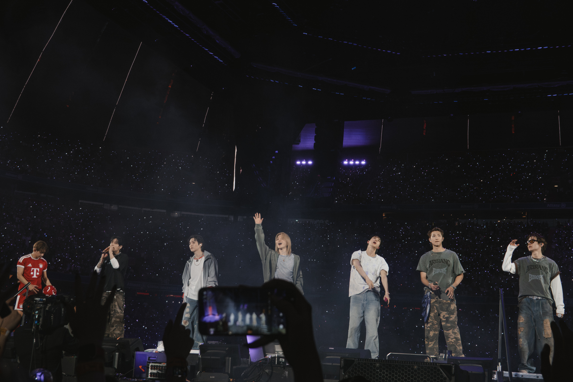 BTS live in München 2026 in der Allianz Arena während der Arirang Tour