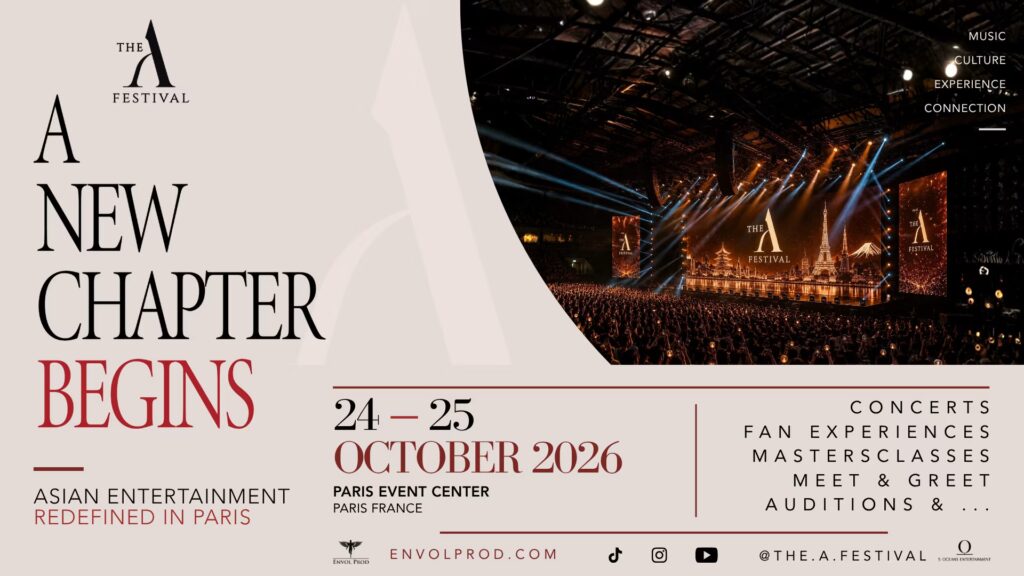 The A Festival erobert Paris im Oktober 2026!